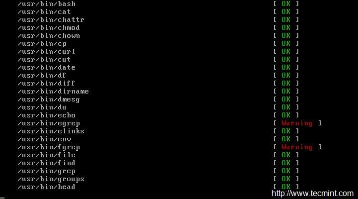 掃描 rootkits