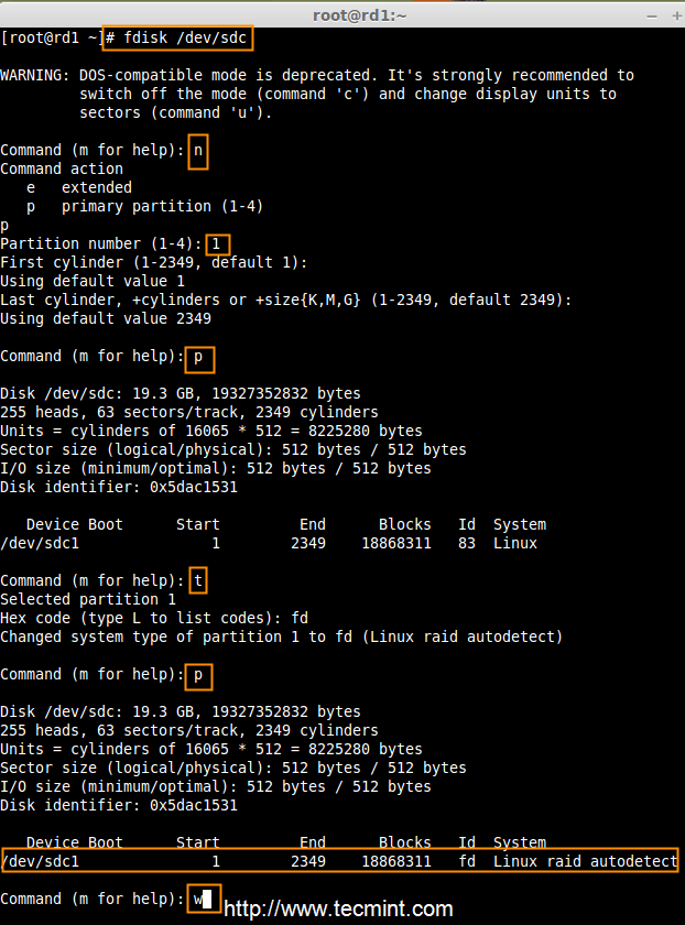 Create Second Partitions