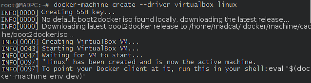 創建 Docker Machine