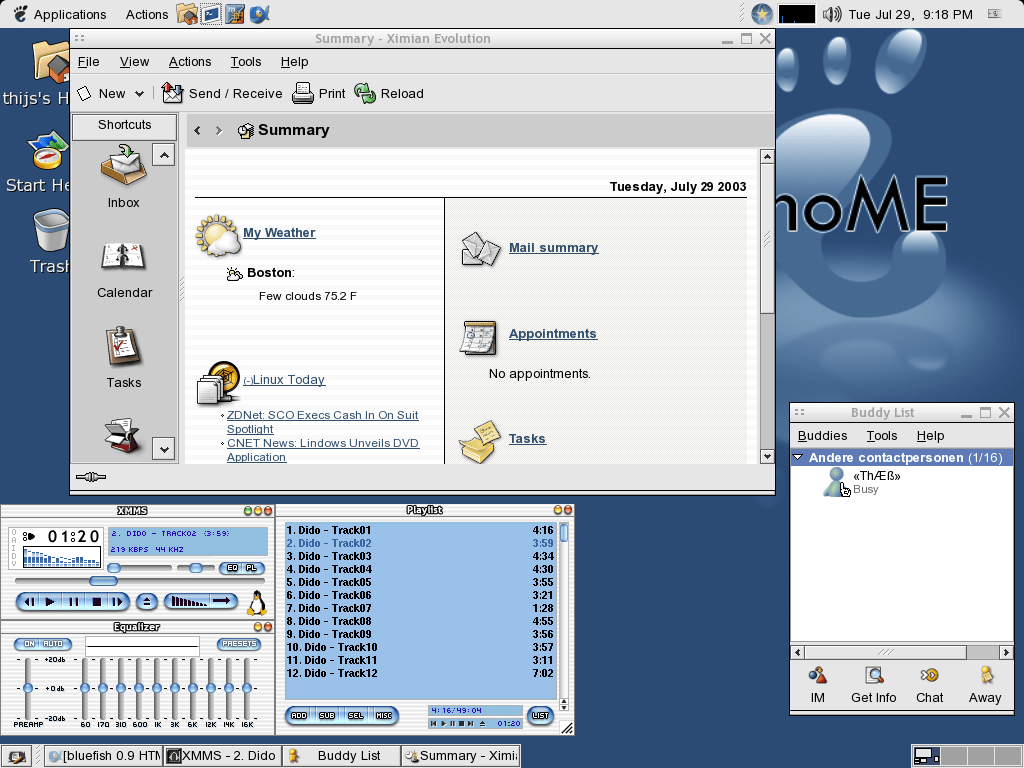 GNOME 2.4 Temujin