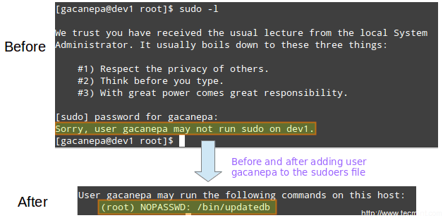 Sudo Access Rules