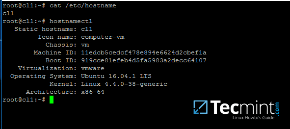 Set System Hostname