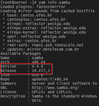 Fix Sambacry in CentOS