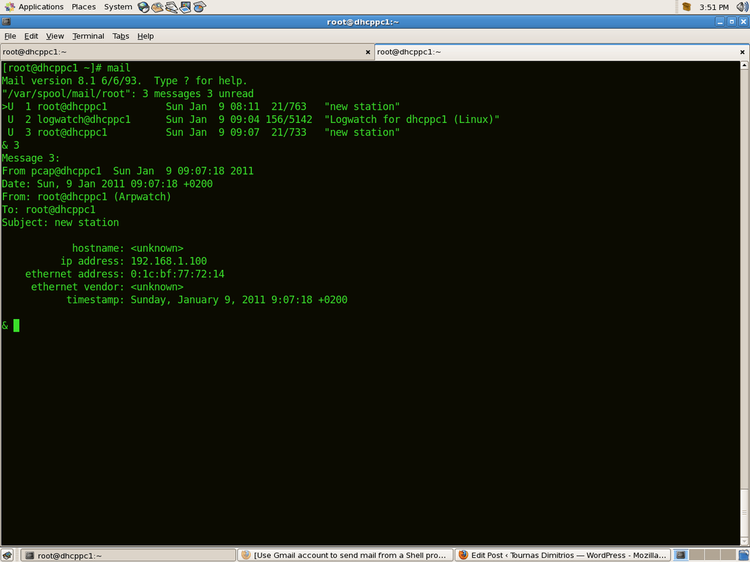 arpwatch ethernet monitoring tool