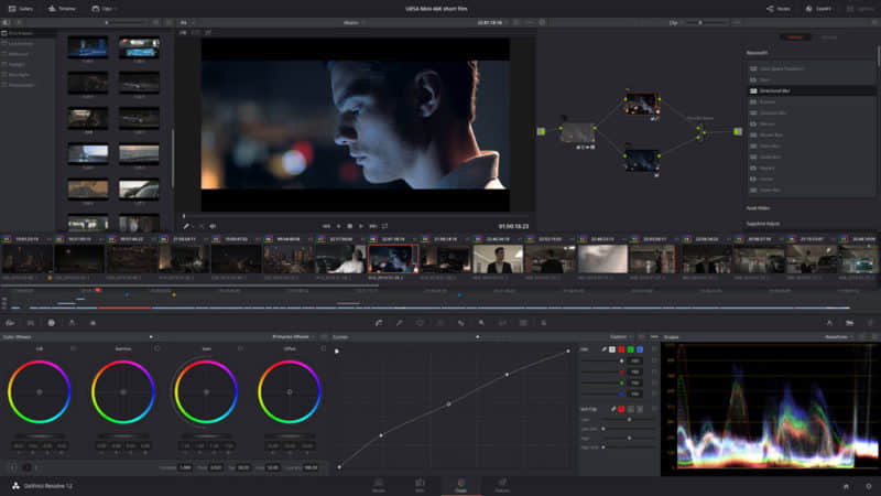 DaVinci Resolve 視頻編輯器