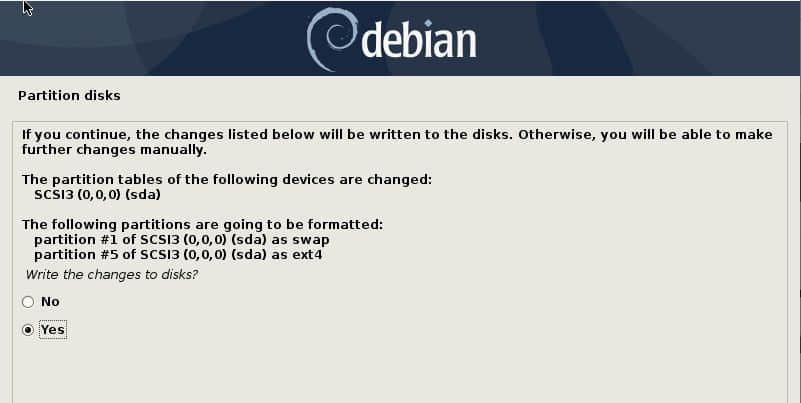 將改動寫入磁碟-Debian10