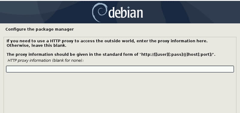 輸入代理信息-debian10