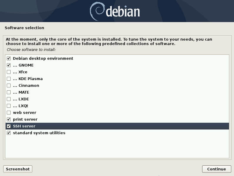 軟體選擇-debian10