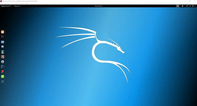 Kali Linux 運行在 VirtualBox 中