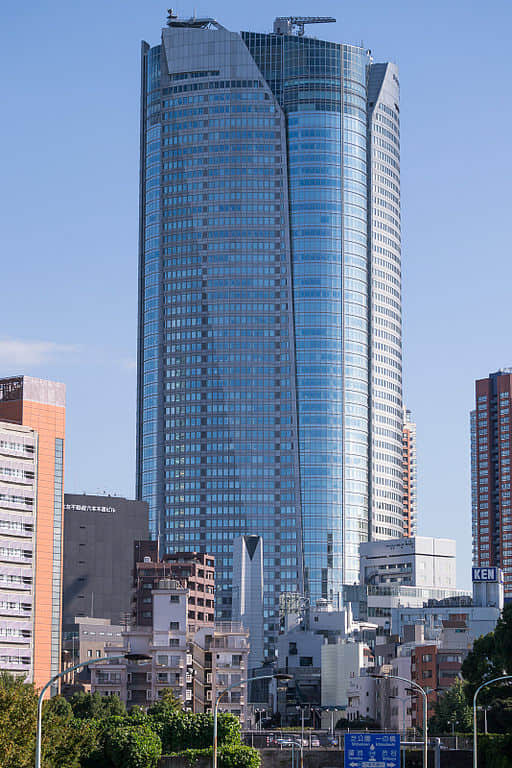 Mori Tower in Tokyo, where I interviewed for Google. It&apos;s the sixth tallest building in the city, which means it&apos;s huge. 