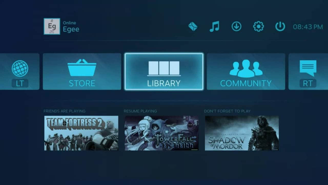 SteamOS 界面