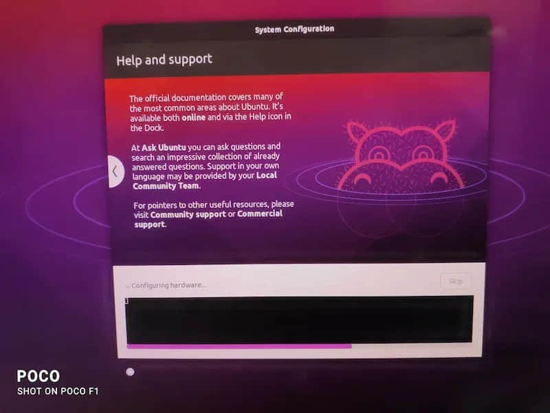 完成 Ubuntu 設置