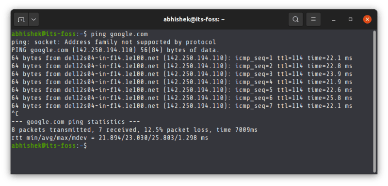 在 Linux 中用 Ctrl+C 停止一個正在運行的程序