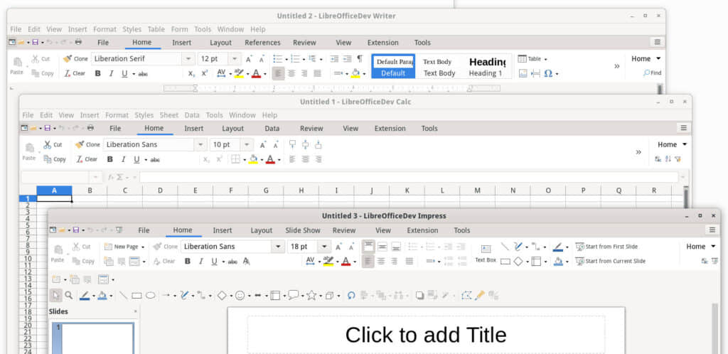 在 GNOME 中讓 LibreOffice 看起來像微軟 Office