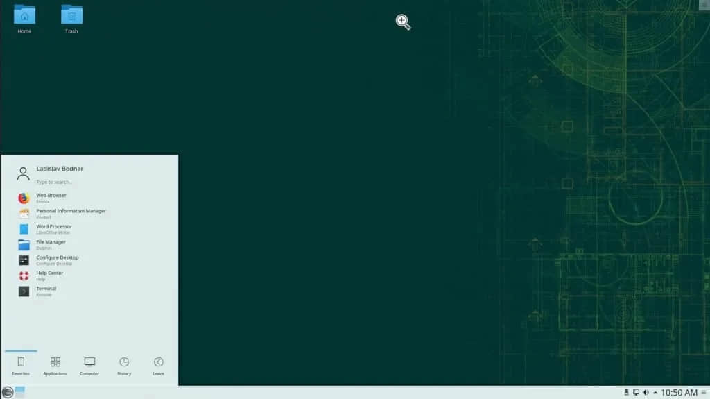 OpenSUSE 中的 KDE Plasma