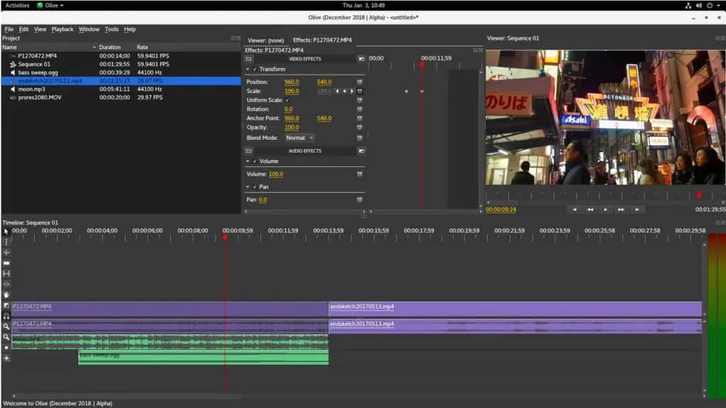 Olive Video Editor