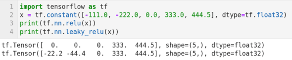 圖 10：使用 TensorFlow 實現的神經網路