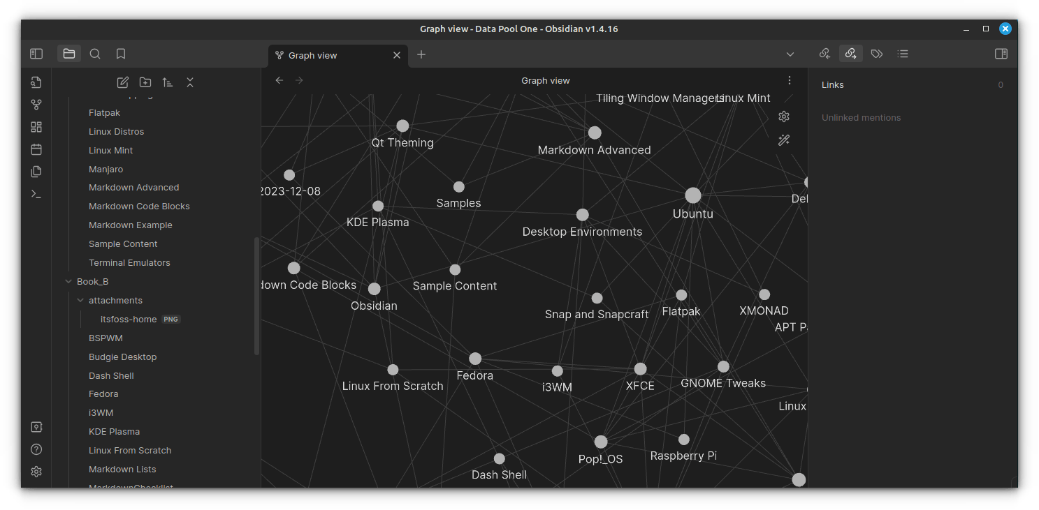 Notes Vault 示例的一些鏈接示例