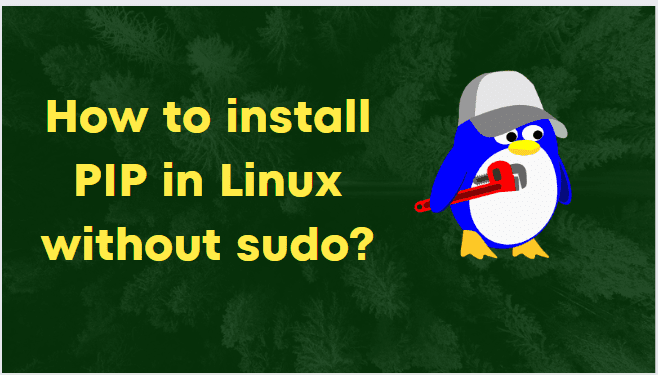  Linux sudo PIP LinuxStory